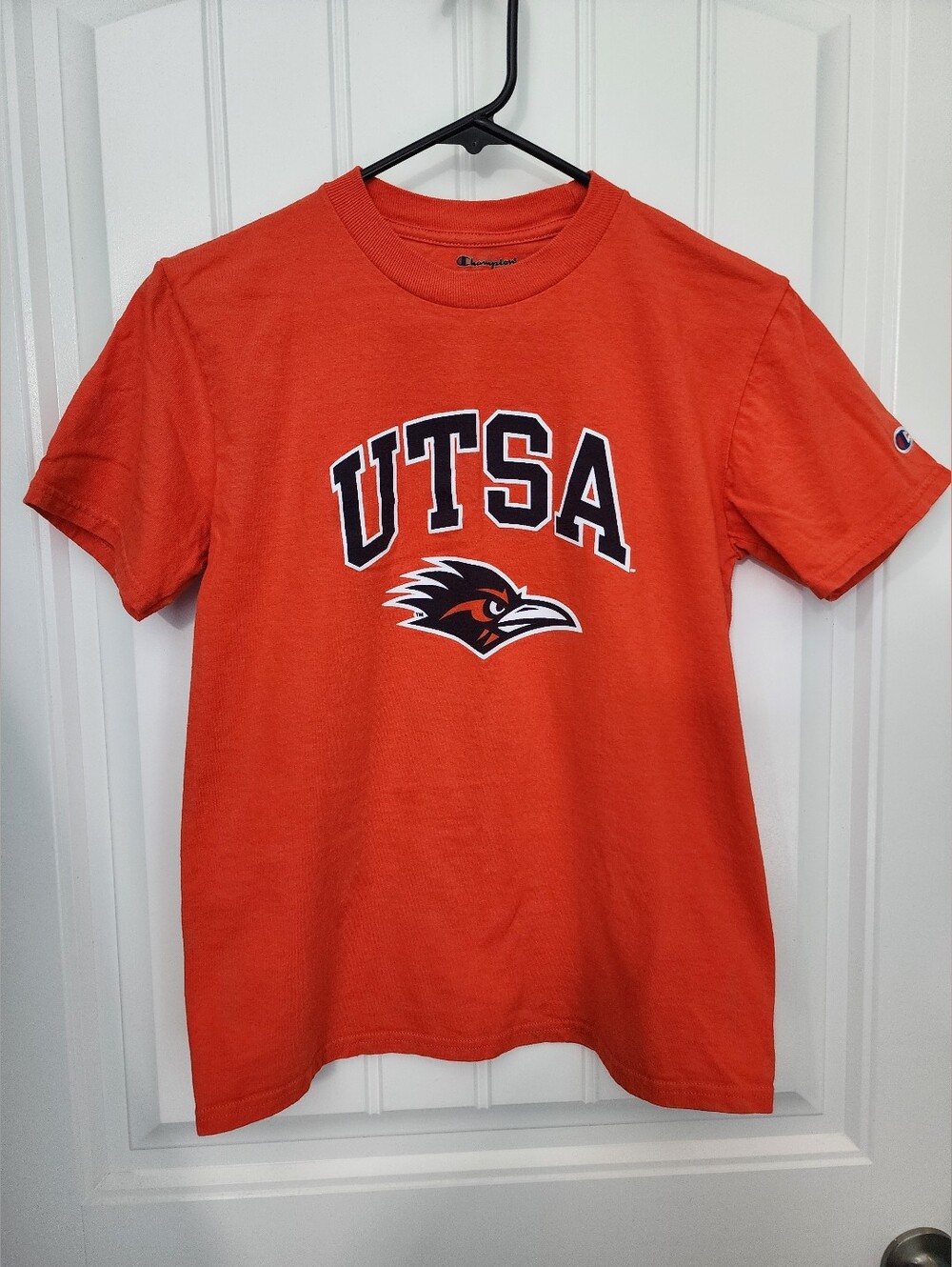 Champion Youth UTSA Roadrunners Orange Tshirt, Size Youth Large (10-12) - Picture 1 of 5